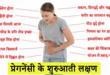 प्रेगनेंसी के शुरुआती लक्षण – 15 Early Pregnancy Symptoms प्रेगनेंसी के शुरुआती लक्षण – 15 Early Pregnancy Symptoms