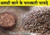 अलसी के फायदे – Top 6 Benefits of Flaxseeds अलसी के फायदे – Top 6 Benefits of Flaxseeds